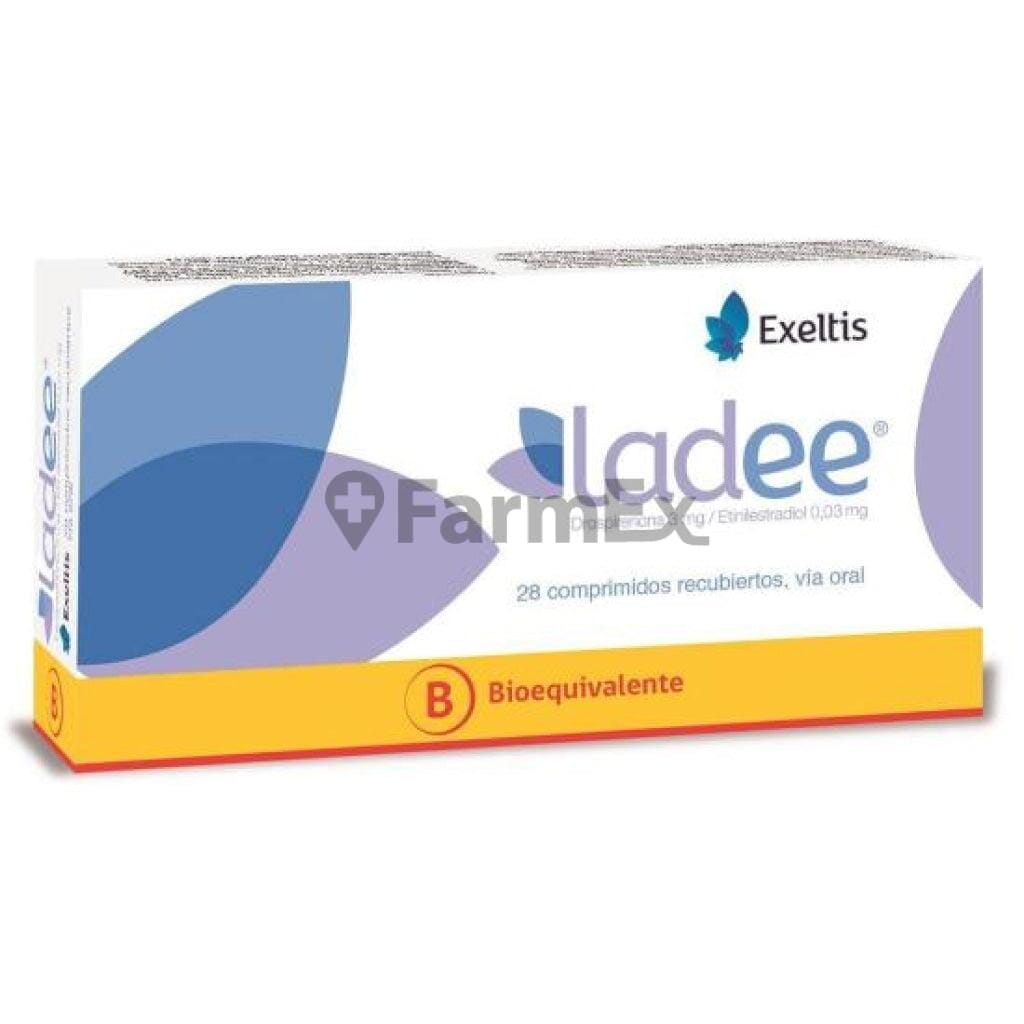 Ladee x 28 comprimidos susc-1 de 3 meses Farmex-Suscripciones-Persistente